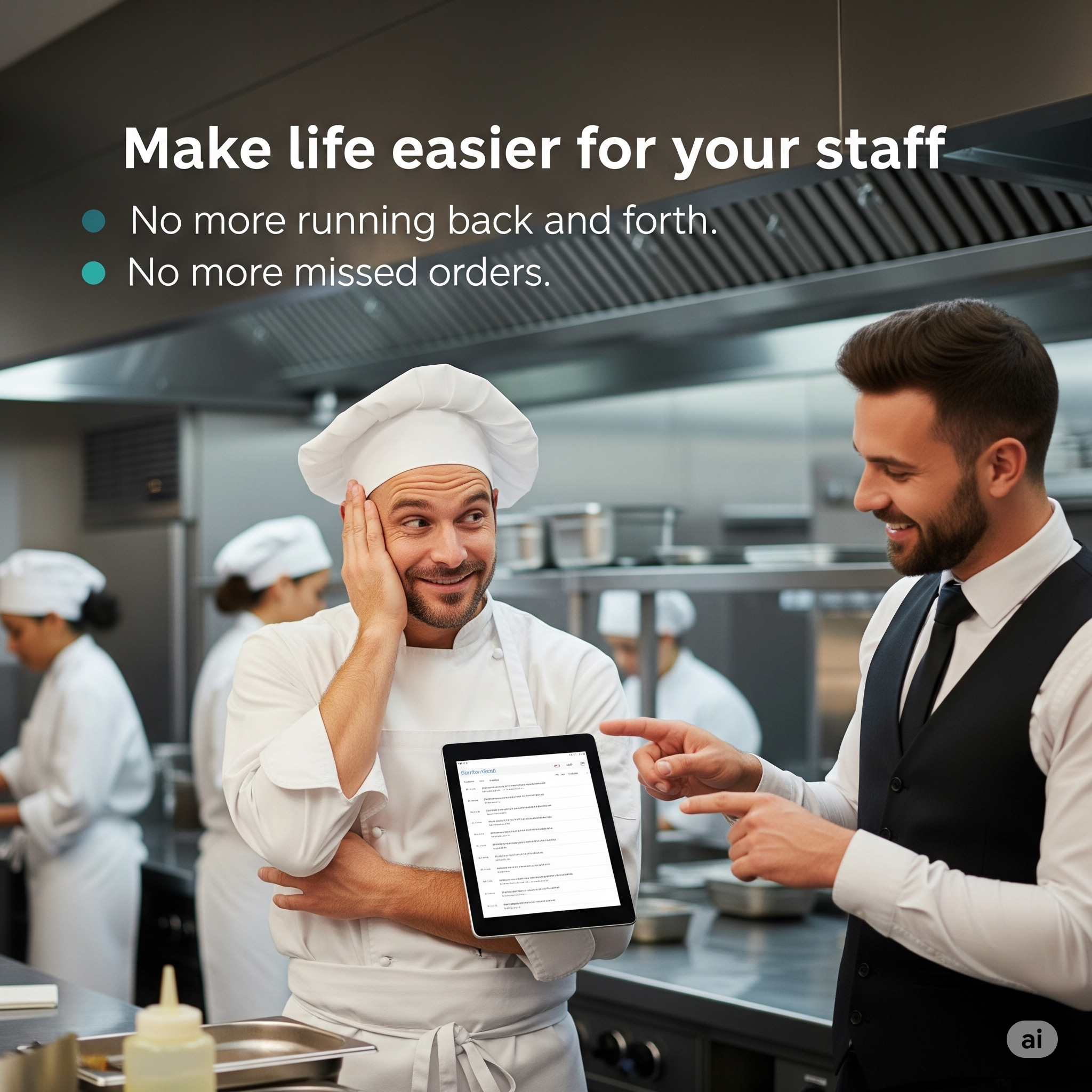 Make life easier for your staff